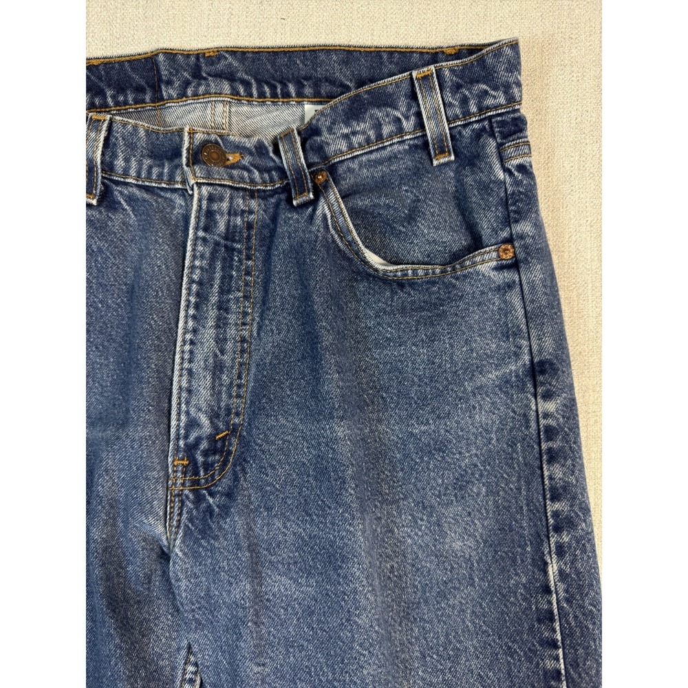 Vintage 90s Levis 505 Orange Tab Jeans Mens 34x30 (Fits 33x26.5) USA Made Faded - Picture 3 of 16